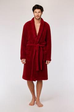 Afbeelding voor product Badjas van het merk Woody in het Rood