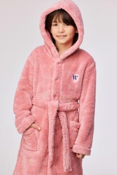 Afbeelding voor product Badjas van het merk Woody in het Roze