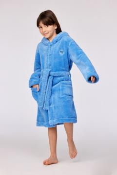Afbeelding voor product Badjas van het merk Woody in het Blauw