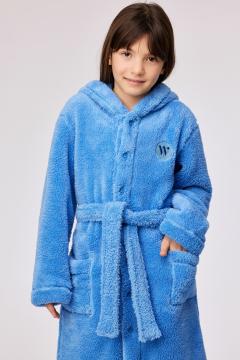 Afbeelding voor product Badjas van het merk Woody in het Blauw