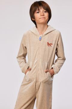 Afbeelding voor product Onesie van het merk Woody in het Beige