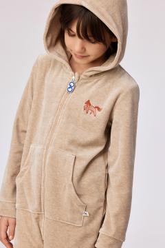 Afbeelding voor product Onesie van het merk Woody in het Beige