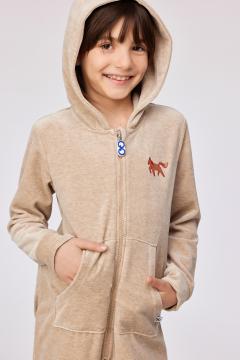 Afbeelding voor product Onesie van het merk Woody in het Beige
