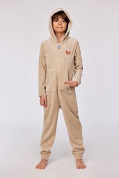 Afbeelding voor product Onesie van het merk Woody in het Beige