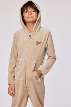 Afbeelding voor product Onesie van het merk Woody in het Beige