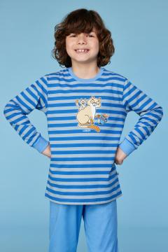 Afbeelding voor product Pyjama van het merk Woody in het Marine
