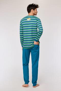 Afbeelding voor product Pyjama van het merk Woody in het Kaki