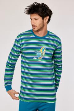 Afbeelding voor product Pyjama van het merk Woody in het Kaki