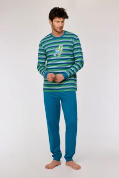 Afbeelding voor product Pyjama van het merk Woody in het Kaki