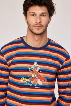 Afbeelding voor product Pyjama van het merk Woody in het Blauw