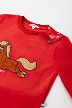 Afbeelding voor product Pyjama van het merk Woody in het Rood