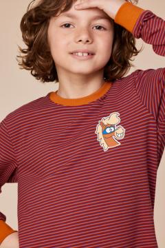 Afbeelding voor product Pyjama van het merk Woody in het Rood