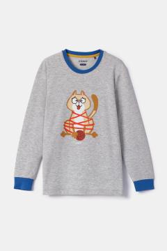 Afbeelding voor product Pyjama van het merk Woody in het Grijs