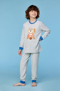 Afbeelding voor product Pyjama van het merk Woody in het Grijs