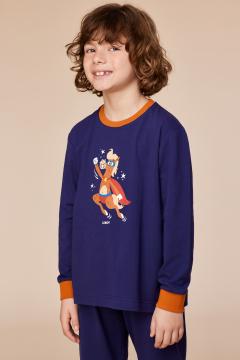 Afbeelding voor product Pyjama van het merk Woody in het Blauw