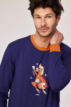 Afbeelding voor product Pyjama van het merk Woody in het Blauw