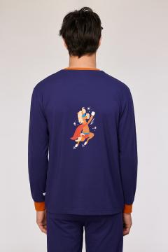 Afbeelding voor product Pyjama van het merk Woody in het Blauw