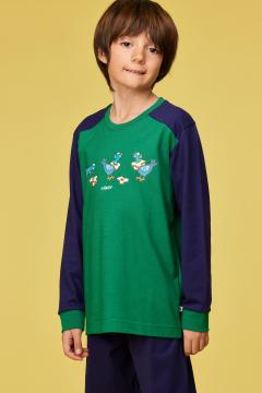 Afbeelding voor product Pyjama van het merk Woody in het Groen