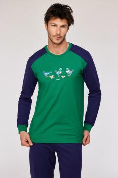 Afbeelding voor product Pyjama van het merk Woody in het Groen