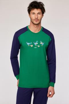 Afbeelding voor product Pyjama van het merk Woody in het Groen