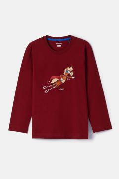 Afbeelding voor product Pyjama van het merk Woody in het Rood