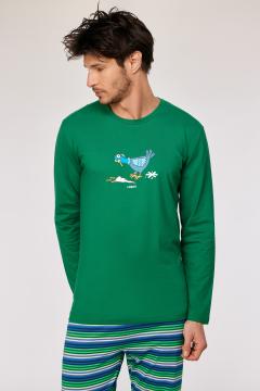 Afbeelding voor product Pyjama van het merk Woody in het Groen