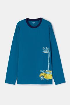 Afbeelding voor product Pyjama van het merk Woody in het Blauw