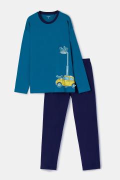 Afbeelding voor product Pyjama van het merk Woody in het Blauw