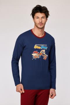 Afbeelding voor product Pyjama van het merk Woody in het Blauw