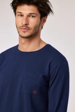 Afbeelding voor product Pyjama van het merk Woody in het Marine