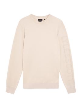 Afbeelding voor product Pull van het merk Lyle & Scott in het Ecru