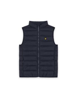Afbeelding voor product Bodywarmer van het merk Lyle & Scott in het Marine