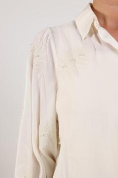 Afbeelding voor product Bloes van het merk Nukus in het Ecru