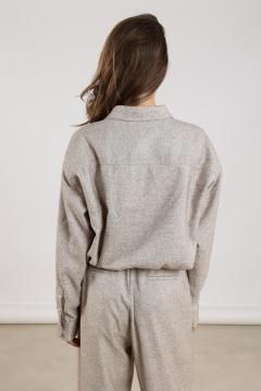 Afbeelding voor product Bloes van het merk Nukus in het Beige