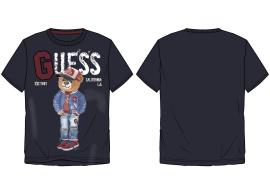 Afbeelding voor product T-shirt van het merk Guess in het Blauw