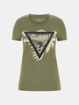 Afbeelding voor product T-shirt van het merk Guess in het Groen