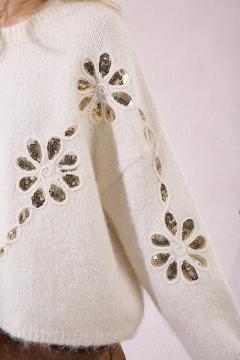 Afbeelding voor product Pull van het merk Molly Bracken in het Ecru