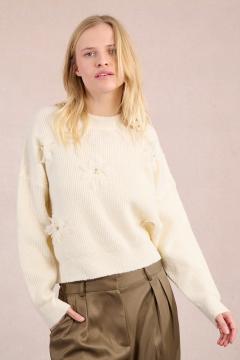 Afbeelding voor product Sweater van het merk Molly Bracken in het Ecru