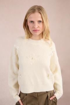 Afbeelding voor product Sweater van het merk Molly Bracken in het Ecru
