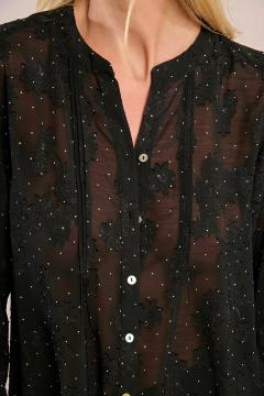 Afbeelding voor product Bloes van het merk Molly Bracken in het Zwart