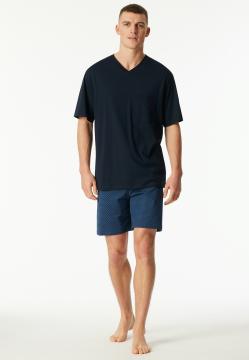 Afbeelding voor product Pyjama van het merk Schiesser in het Blauw