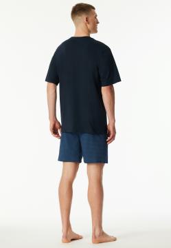 Afbeelding voor product Pyjama van het merk Schiesser in het Blauw