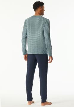 Afbeelding voor product Pyjama van het merk Schiesser in het Groen