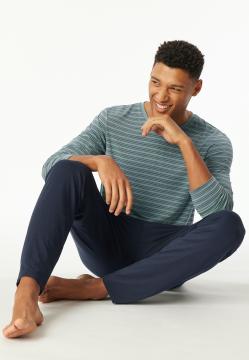 Afbeelding voor product Pyjama van het merk Schiesser in het Groen