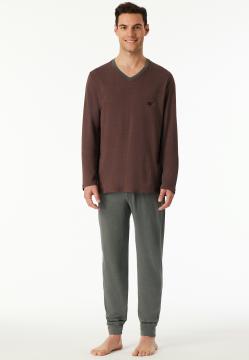 Afbeelding voor product Pyjama van het merk Schiesser in het Rood