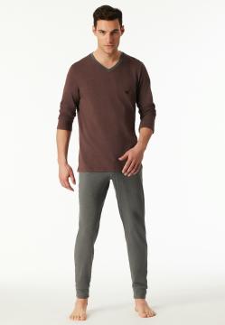 Afbeelding voor product Pyjama van het merk Schiesser in het Rood