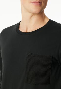 Afbeelding voor product Pyjama van het merk Schiesser in het Zwart