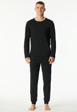 Afbeelding voor product Pyjama van het merk Schiesser in het Zwart