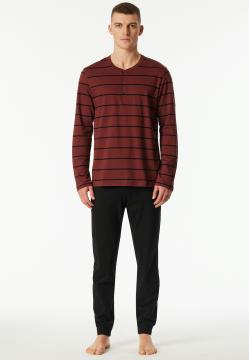 Afbeelding voor product Pyjama van het merk Schiesser in het Rood