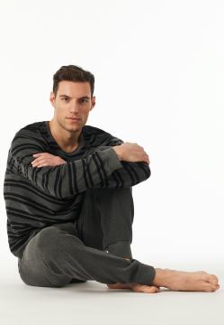 Afbeelding voor product Pyjama van het merk Schiesser in het Grijs